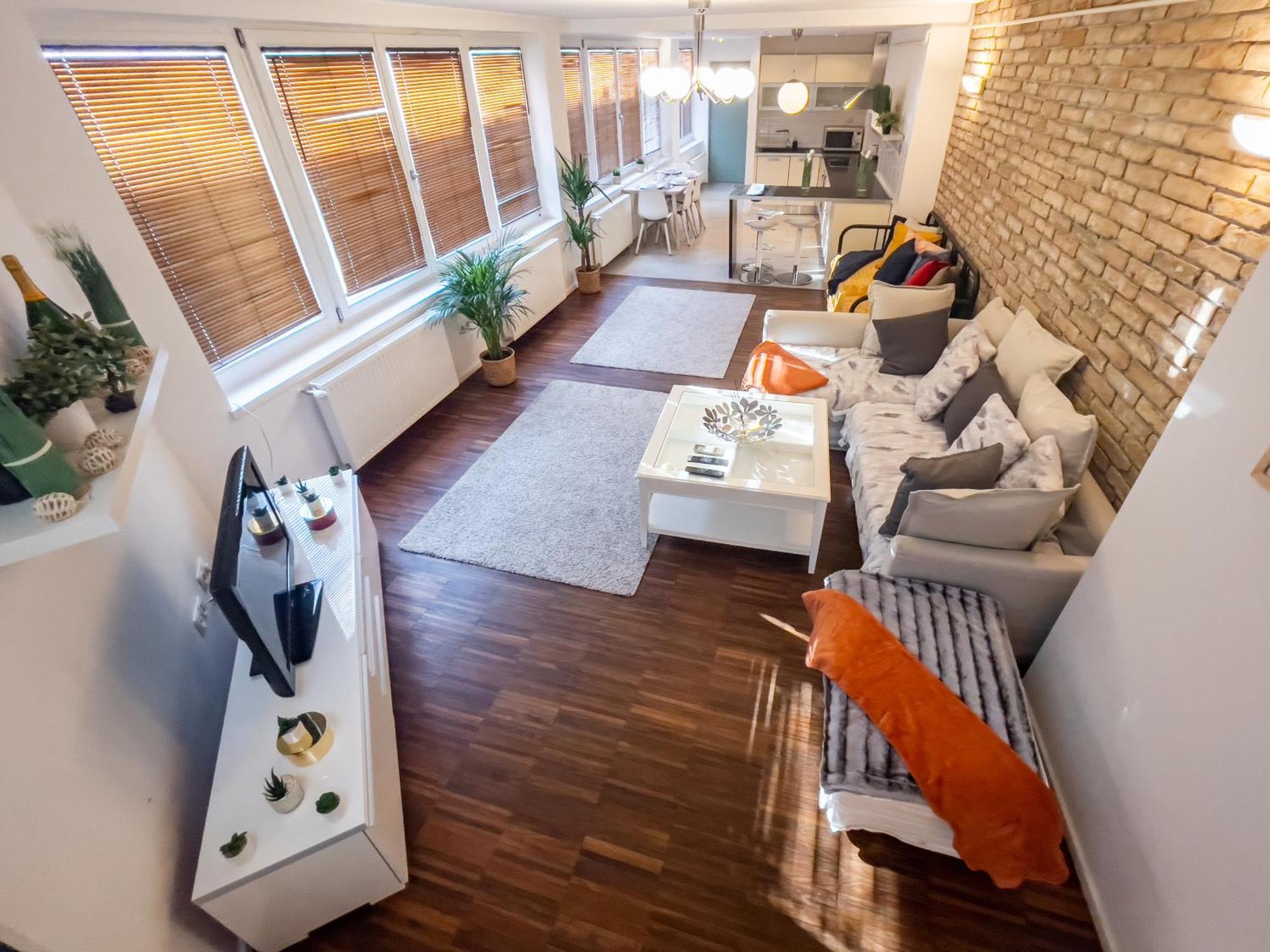 Luxurious Penthouse In The Heart Of Budapeszt Zewnętrze zdjęcie