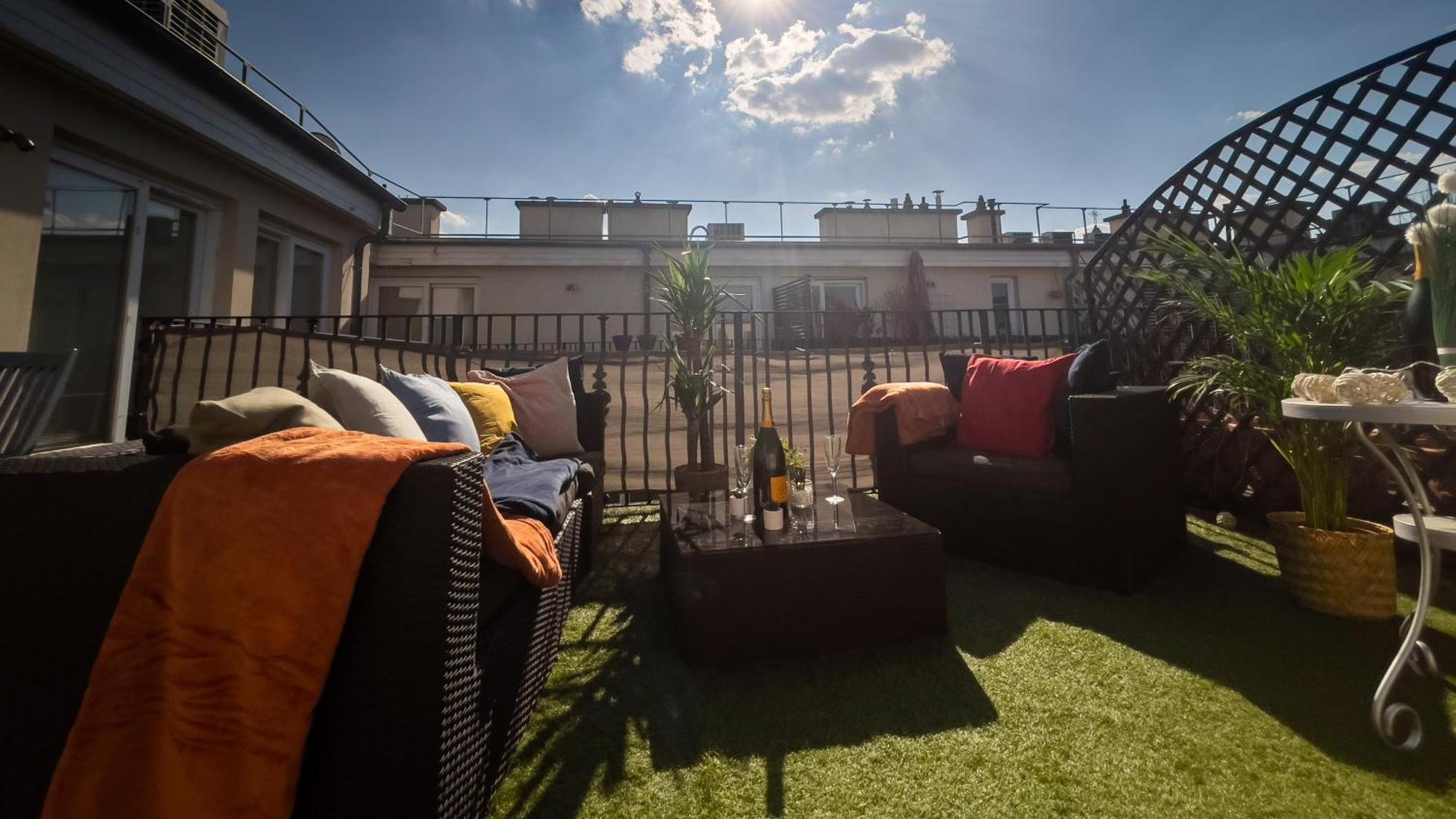 Luxurious Penthouse In The Heart Of Budapeszt Zewnętrze zdjęcie