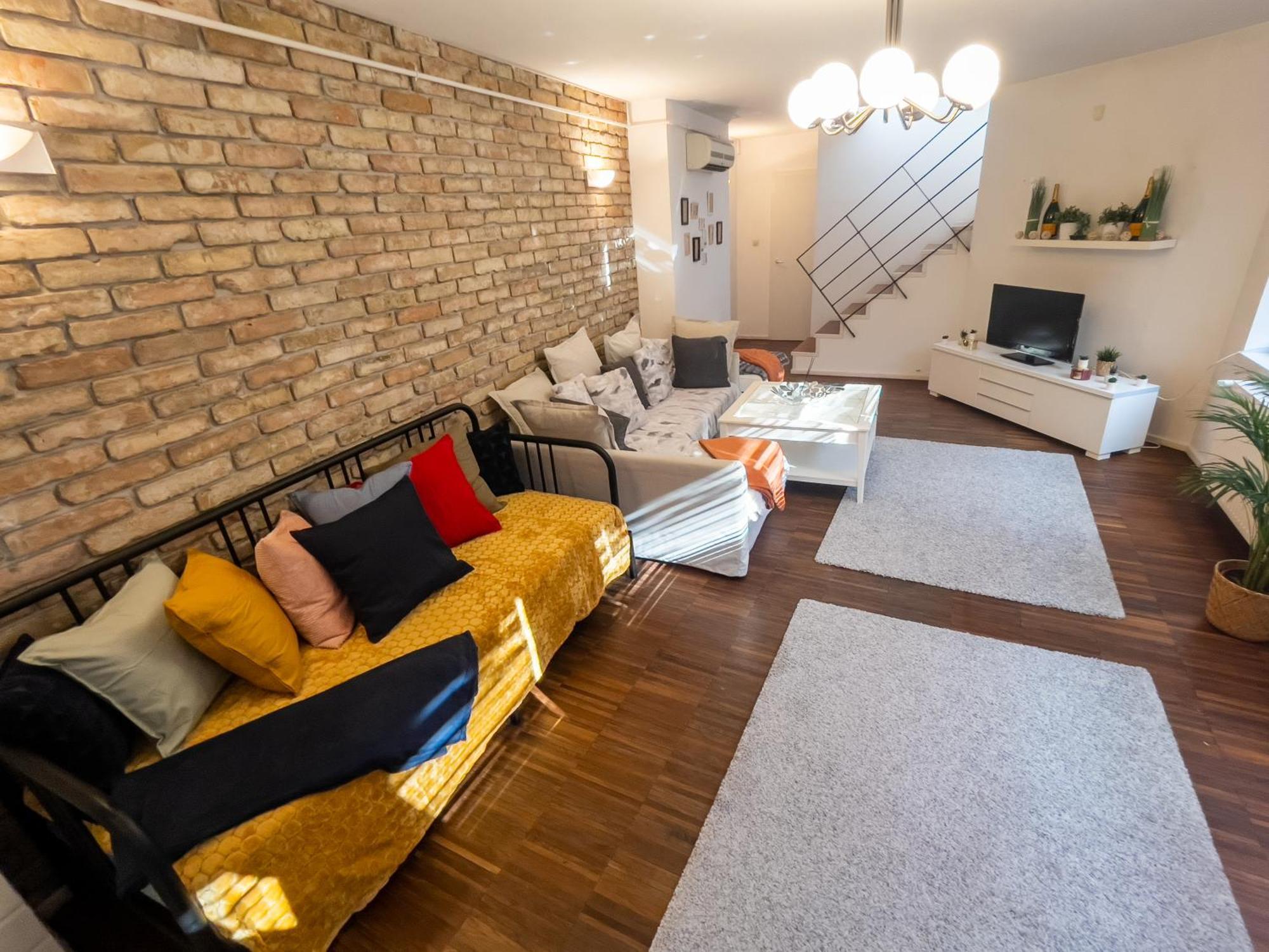 Luxurious Penthouse In The Heart Of Budapeszt Zewnętrze zdjęcie
