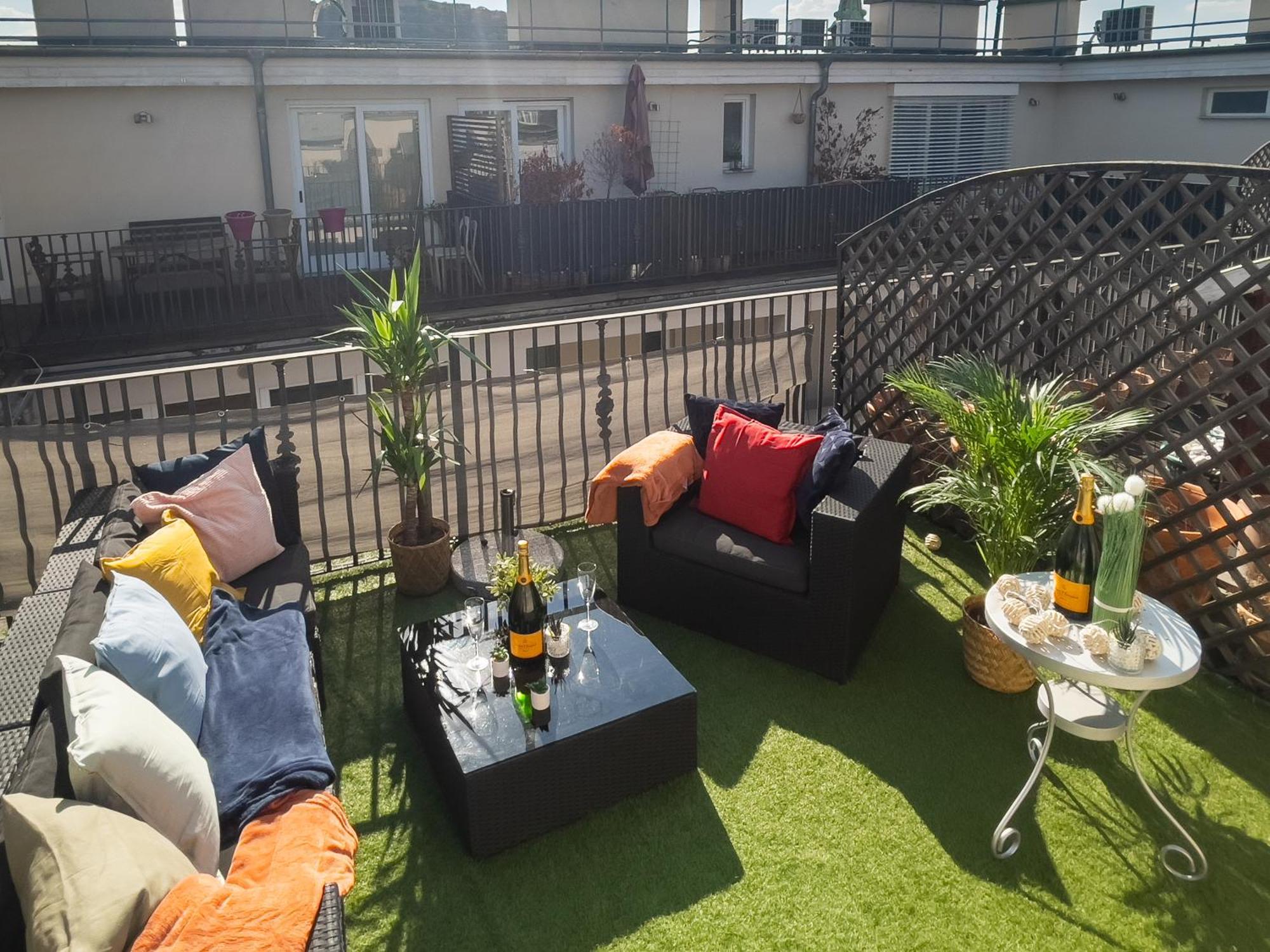 Luxurious Penthouse In The Heart Of Budapeszt Zewnętrze zdjęcie